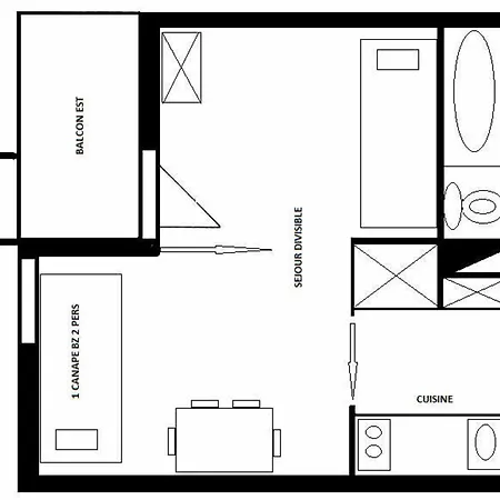 A Montchavin Proche Pistes, Balcon, Parking, Equipe Pour 4 Pers. - Fr-1-329-53 *